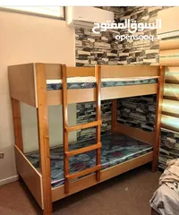  1 تخت طابقين سرير طابقين اسره تخوت طابقين و ثلاثي و طابقين و مفرد