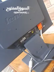  2 شاشه كمبيوتر لينوفو