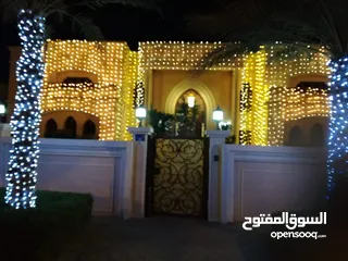  4 National wedding lighting decoration تأجير إضاءة ديكور الأعراس الوطنية