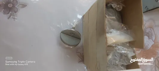  7 مصدات او موقفات ابواب من الصلب المقاوم للصدأ ستانلس ستيل door stopper جديده للبيع