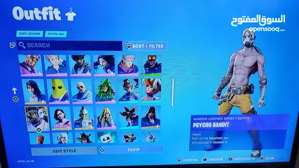 3 PS4 with Fortnite account
