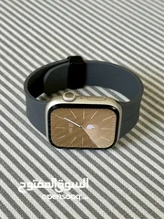  2 Apple Watch series 8 45mm star light used like new