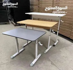  3 افخم الموديلات من طاولات اللابتوب بمواصفات مميزة إمكانية التحكم بالارتفاع/ قابلة للطي / احجام مختلفه