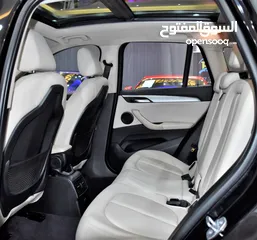  11 BMW X1 sDrive20i ( 2019 Model ) in Black Color GCC Specs