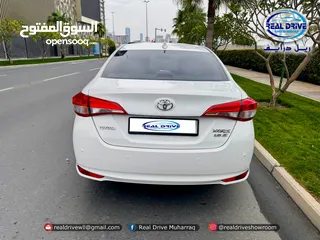  7 TOYOTA YARIS 1.5E  Year-2019  Engine-1.5L  Color-White