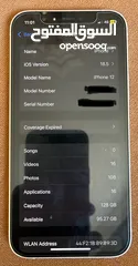  7 آيفون 12 128G بطارية 84