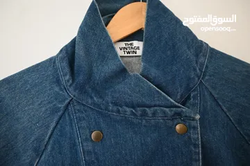  2 STYLISH AMERICAN DENIM JACKET WITH UNIQUE COLLAR.