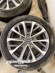  2 جنوط وكفرات يوكوهاما لكزس ES 2023 وكالة شبه جديده