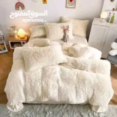  9 لحاف ريش النعام دبل فيس مجوز – 4 قطع