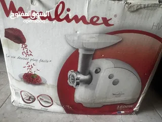 6 مفرمه لحم مولينيكس ابيض لون