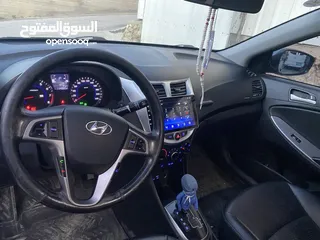  7 اكسنت 2018 فل الفل عدا الفتحة  رخصة وتامين سنة  كوشوك جديد تيبول جديد