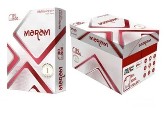  6 Maram Multipurpose A4 Paper 80gsm- Carton (5 Reams)