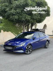  1 دفعه تبدأ 2550 (قابل للبدل )افانتي 2021AD كحلي  وارد كوري جمرك جديد فحص كامل فل كامل