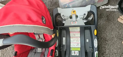  3 كرسي سيارة للاطفال كارسيت car seat ماركة اوربي تشيكو اصلي