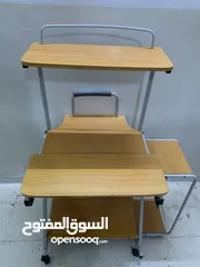  3 طاولة كمبيوتر pc مستعمله