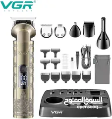  1 ماكينة حلاقة VGR موديل V-109 متعددة الرؤوس