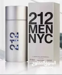  2 عطر 212 Men NYC من كارولينا هيريرا عطر رجالي أنيق يجسد روح مدينة نيويورك النابضة بالحياة مزيج فريد