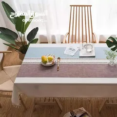  7 شراشف لطاولات السفرة بخامة ونقشات مميزة