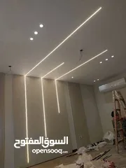  9 ديكورات جبس بورد وبديل الخشب وبديل الرخام والشيبورد