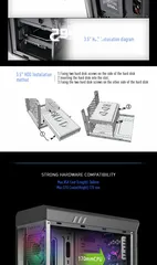  17 كيس جيمنغ  من جيماكس مضيئ رجب تصميم رهيب GAMEMAX Starlight BK Case Gaming