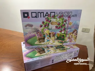  1 QMAN Toys - (350 قطعة) كيومان - فناء الزهور