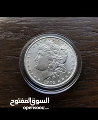  1 دولار المورغان silver morgan dollar