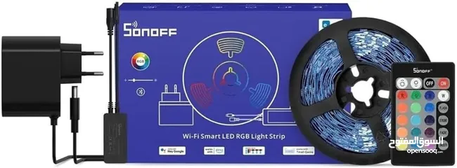  1 اضاءة داخلية LED RGB strip من sonoff