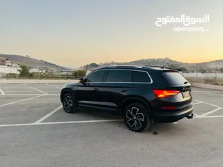  14 سكودا كودياك  فل الفل فتحة سقف بانوراما 190 حصان  4x4- /2020  دفع رباعي عداد قليل 30000