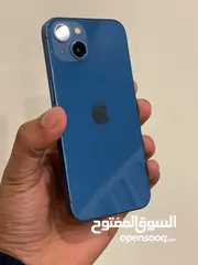  1 ايفون 13 للبيع وكاله نضيف جداا