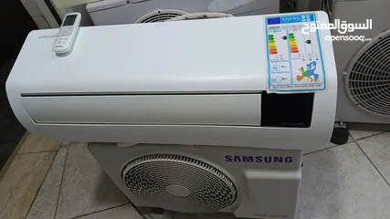  3 مكيف الاصطورة سامسونج التايلندي وليس صيني A+++دجتال ثماني اقطاب الانفيرتر طن ونص شبه جديد وفي طن
