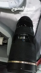  7 canon 80d + عدسة تامرون 70-200 f2.8 سعر حررررقة