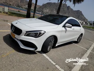  11 مرسيدس بانوراما 2018 CLA نظيف