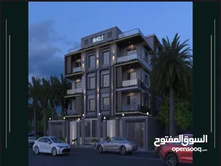  5 شقه متكرر للبيع في بيت الوطن الشيخ زايد