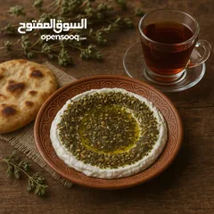 6 زعتر بيتي فاخر غني بالمكسرات والشوفان