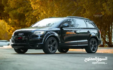  4 AUDI Q7  Superb Condition 2013 Black