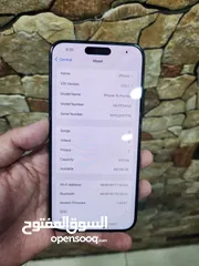  7 iPhone 15 pro max 512GB بحالة الجديد بسعر مميز