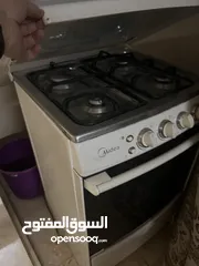  2 طباخه ميديا 4شعلات ب40