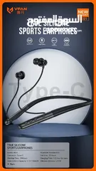  5 سماعات أصلية وايرلس بصوت جودته عالية تصميم مريح وخفيف الوزن VFan Wireless Earphones BE01