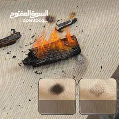 5 سجادة الارجيلة والصوبة المقاومة للحرارة غير قابلة للاشتعال ملمس حريري ناعم