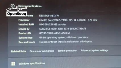  2 REFURBISHED - Dell Latitude 5480 I5 7300U 8GB Ram