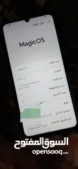  5 هونر x7 جهاز كرتونه  اصلي 100الميه زاكره 128GB  رام 6 (4+2) لون مميز جدا سلفر تيتانيوم  شاشه ips دقه