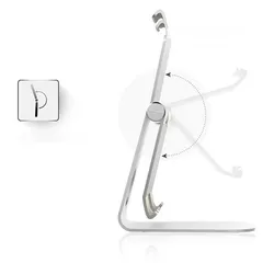  6 Floding TP01 Pivot Aluminum iPad Stand قاعدة ستاند ايباد