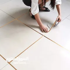  15 رول 50 متر لاصق ذهبي او فضي  ديكور للارضيات و الحائط لاصق ديكوري للجدران
