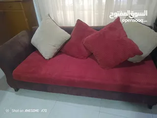  3 طقم كورنر حرف L بحاله جيدة