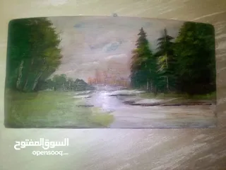 6 لوحات فنيه رسم يدوي احترافي