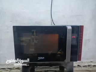  1 ميكرويف سونا سلفر 34لتر من جوا تيفال فخم جدا شغال ميه بالميه قابل للتفاوض يوجد توصيل