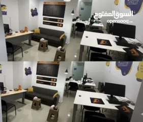  4 يوجد مساحة في مكتب للايجار  تصلح لجميع الاستعمالات