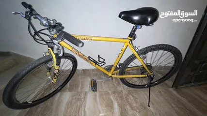  6 بسكليت ياباني جبلي specialized Rock كامل المنيوم سنوبرص أمامي غيار امامي غيار خلفي بريك امامي وخلفي