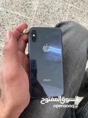  1 ايفون اكس مغير شاشه وبطاريه فقط 64جيجا سكان اربد اربد جهاز مرتب