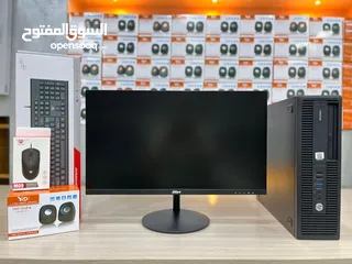  1 أجهزة كمبيوتر كامله RAM 16GB مع شاشة جديده  حرقنا الأسعار